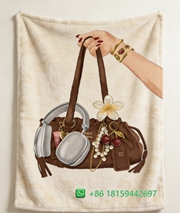 Miumiu Throw Blankets